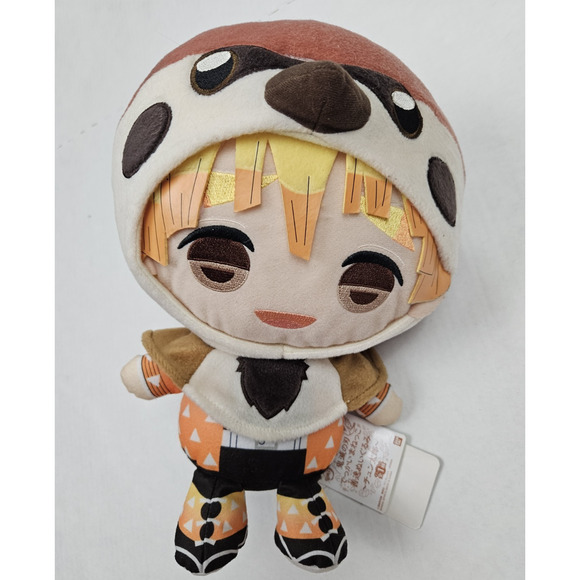 Demon Slayer Zenitsu Chuntaro Big Plush Bandai Japan 11" New with Tags - Picture 1 of 5
